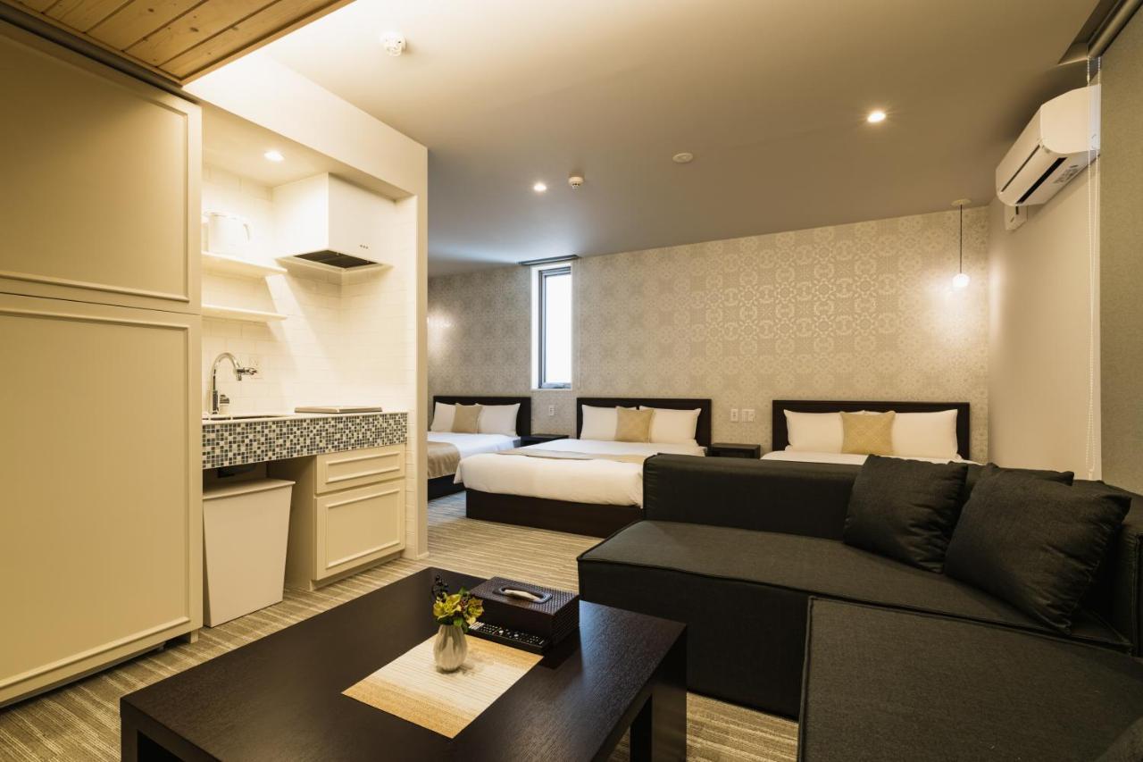 Grand Base Yakuin Odori Aparthotel Fukuoka  Exterior photo